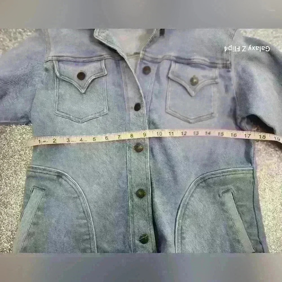 COPY -  1980s western jean jacket size xl - Picture 4 of 6